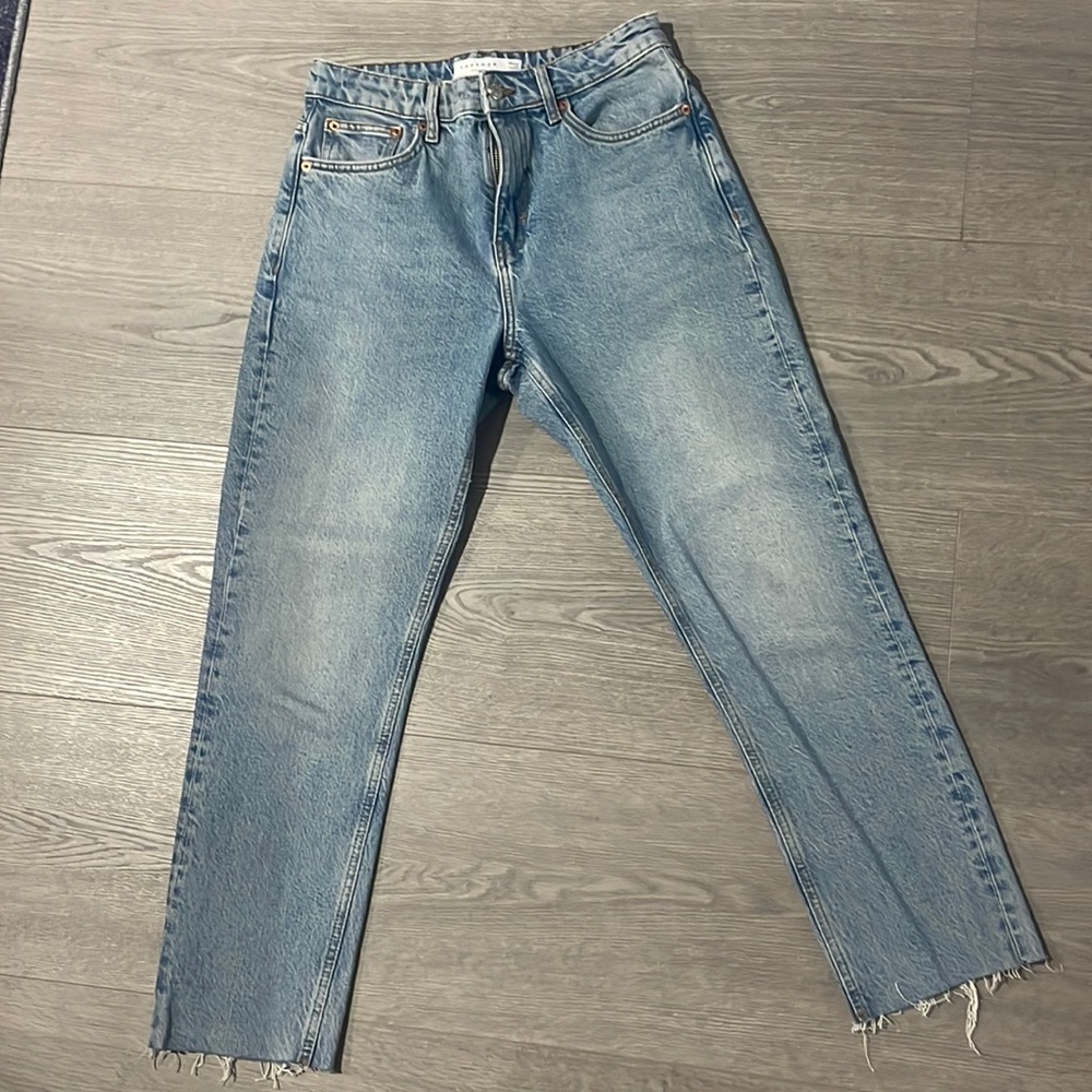 Topshop straight Jeans